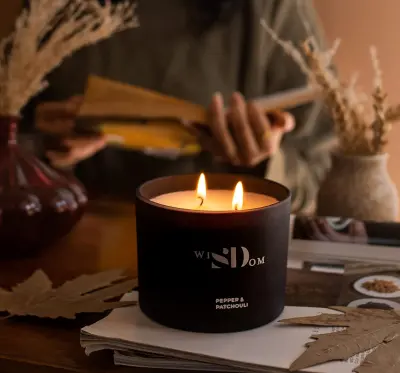 wiSDom by Sheetal Desai Luxury Scented Candle India 