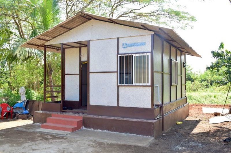 This Recycled Plastic House in Mangaluru, Karnataka 