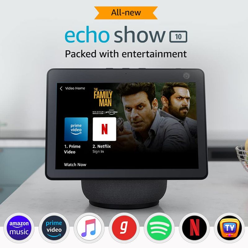Amazon Echo Show 10 Smart Display Features and Price in India
