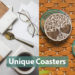 10+ Beautiful Coaster Sets Made of Different Materials