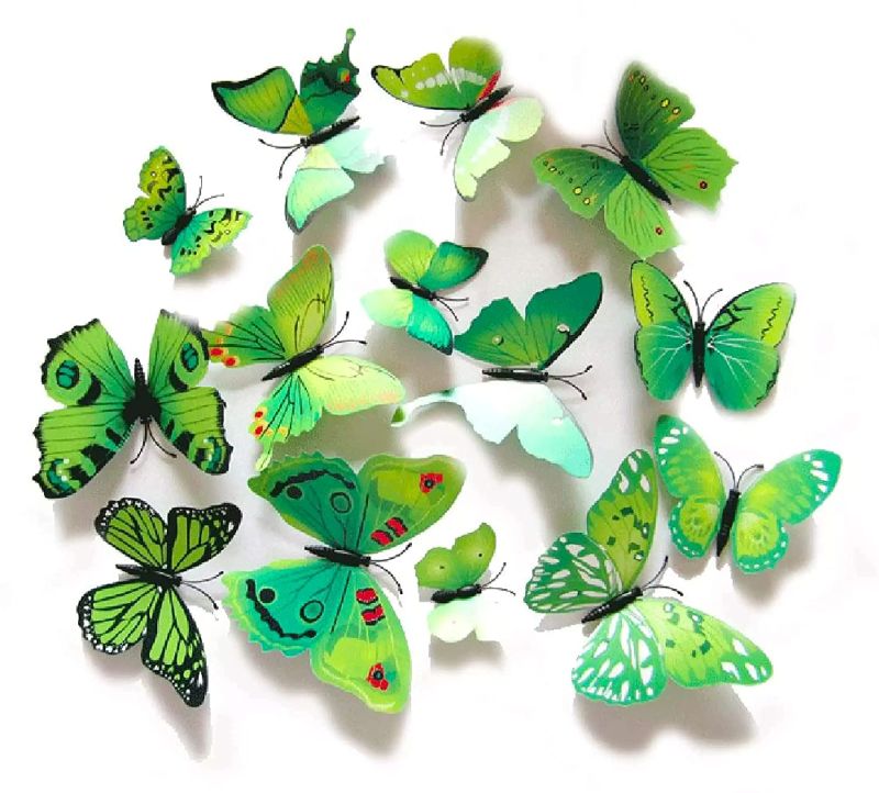 Sticky Butterflies for home decor 