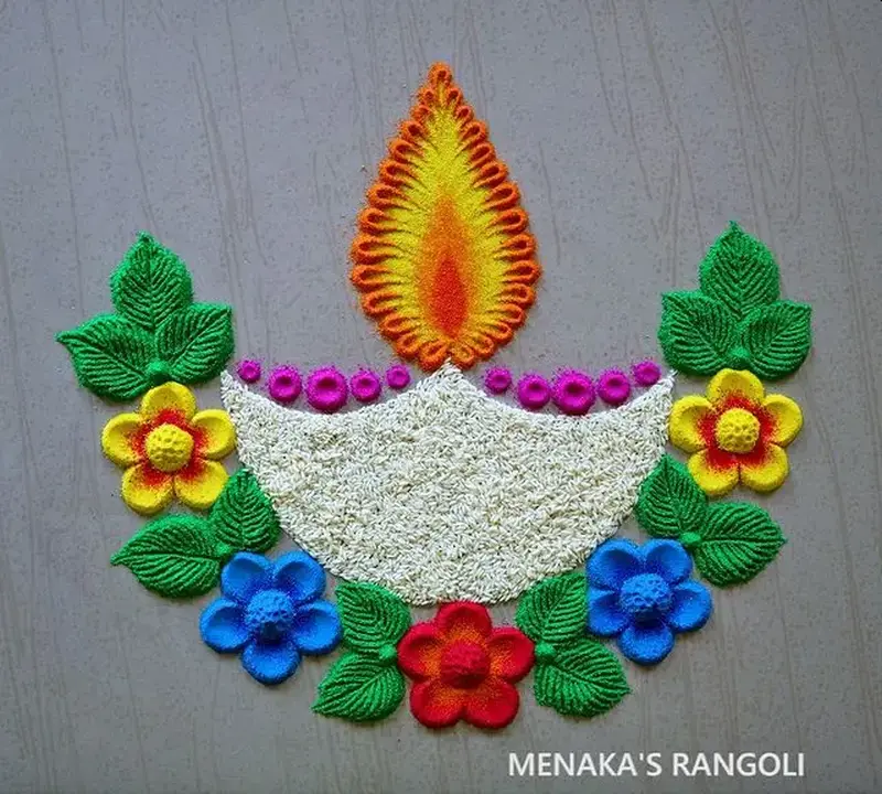 Amazing Rangoli Designs for Diwali Decoration 