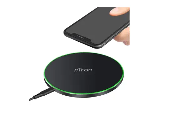 pTron Bullet WX21 wireless charging pad
