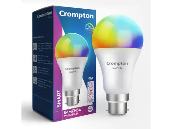 Best B22 Smart LED Bulbs to Buy from Amazon India - crompton