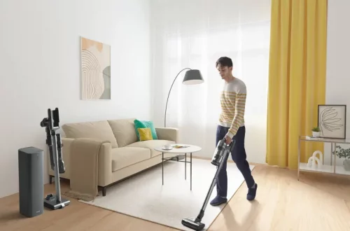 Samsung’s New Jet Cordless Stick Vacuum Cleaners can also Work as A Mini Mop