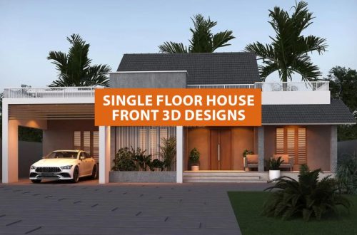 Best Single-Floor House Front Design Ideas (3D Images) new featured_1