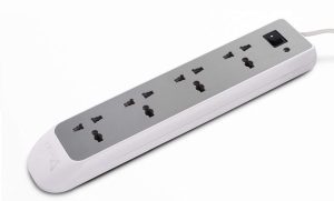 SYSKA Plastic Surge Protector SSK-EBS-0401 (budget friendly) - Best Extension Boards in India