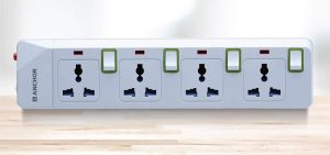 Smart Anchor power strip with individual switches