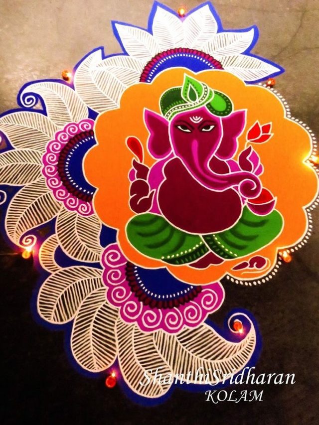 These Rangoli Designs from Instagram will Inspire You for Diwali