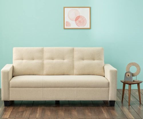 Duroflex Ease Fabric 3 Seater Sofa - best comfort