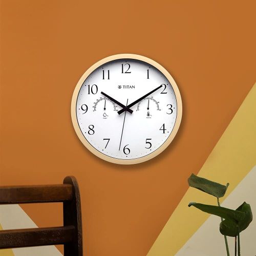Titan White Wall Clock